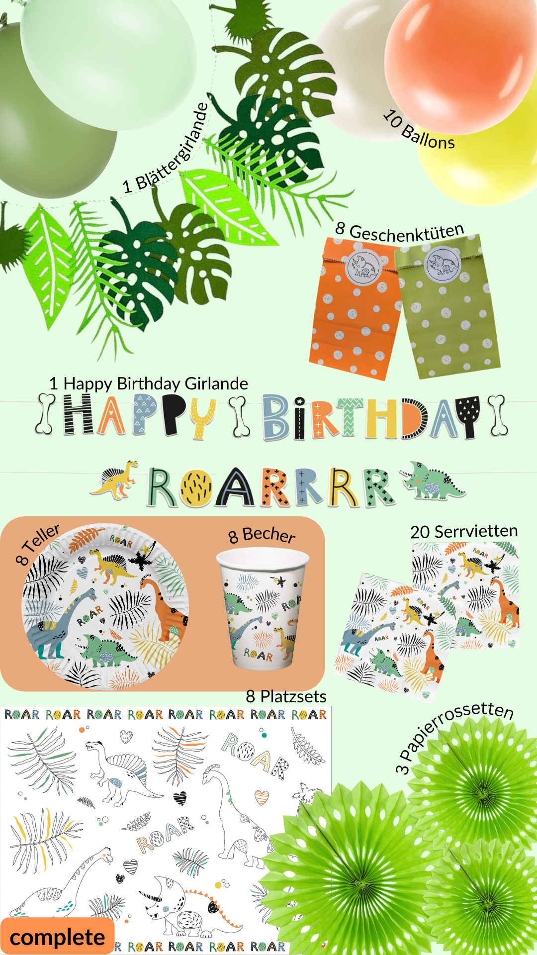 littlepartybox – Dino