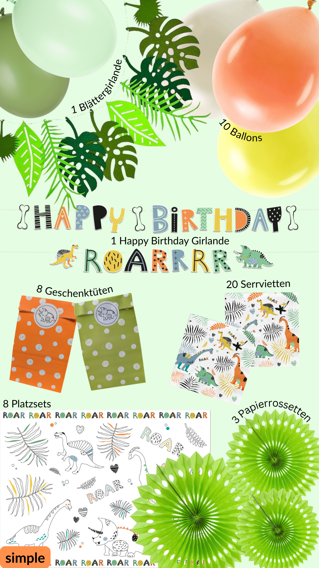 littlepartybox – Dino